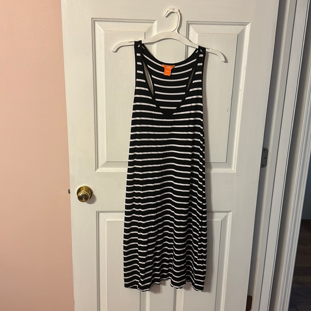 Striped sleeveless dress. XL